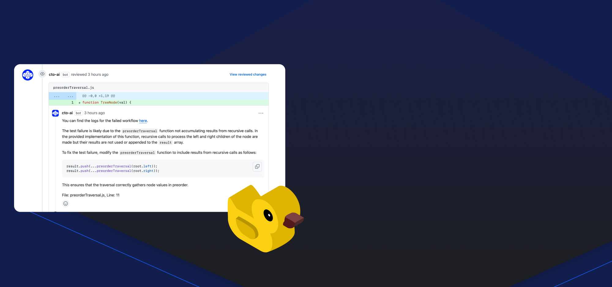 Our CI/CD Review AI is Your New Digital Rubber Duck